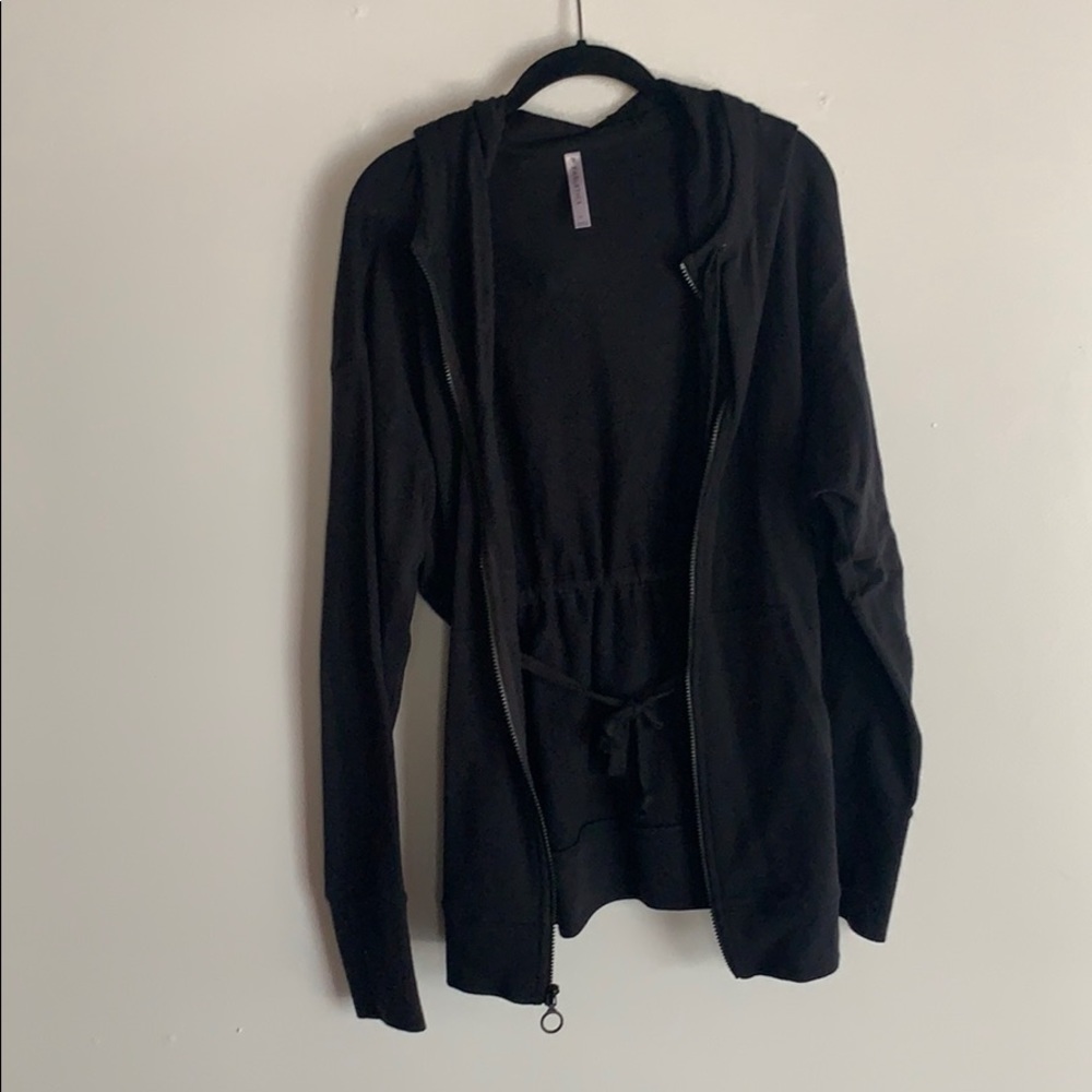Fabletics Black Cotton Jacket